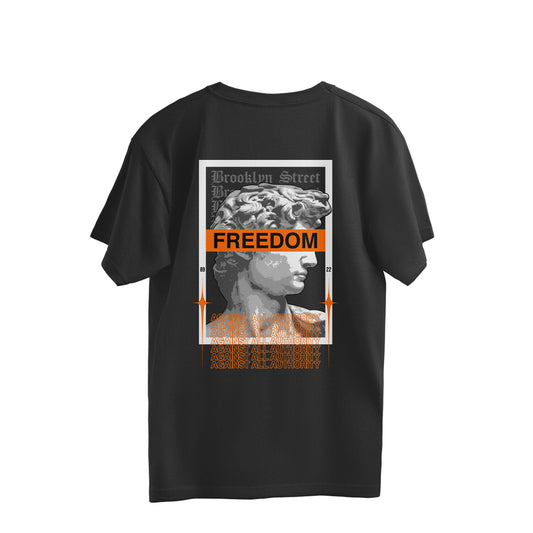 Freedom Against All Authority Oversized T-shirt