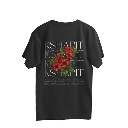Kshapit Vintage Floral Oversized T-shirt
